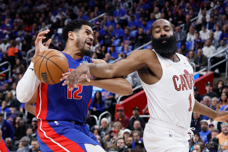 James Harden scores 30 and Cavaliers rally past Pistons 117-113 in OT for 3-2 series lead